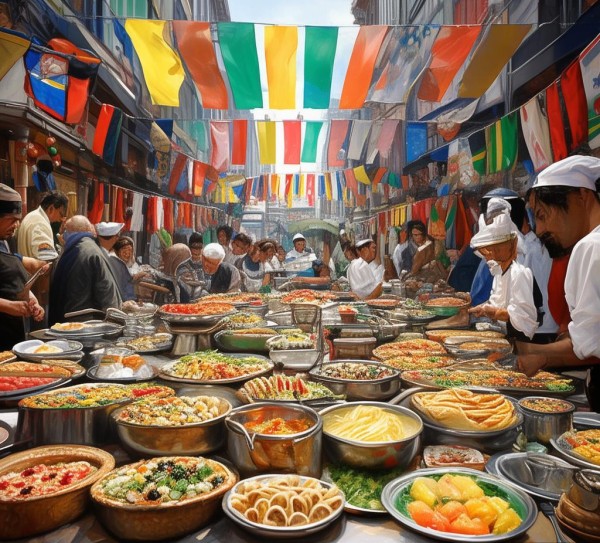 全球化下的国际美食，文化与经济的双重盛宴