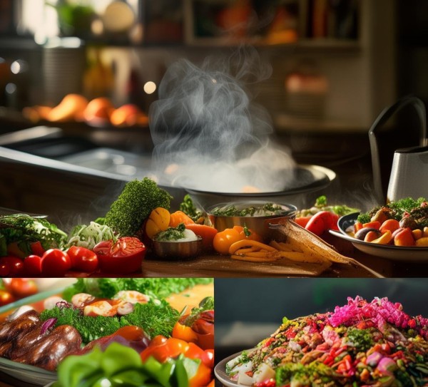 美食生活，从一锅热气到一盘美味