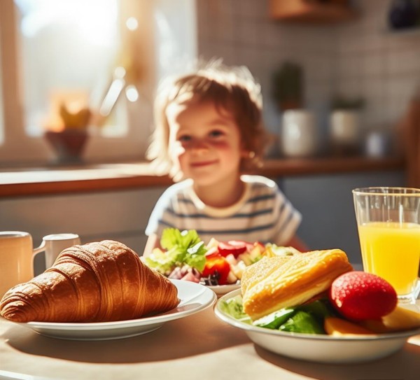 妈妈宝宝的早餐点心果汁搭配，营养均衡科学，帮助孩子快速发育！