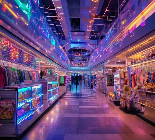 商城，一场静谧的欢乐狂欢