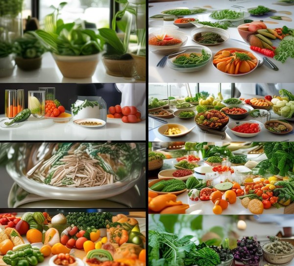 传统节食与现代健康生活，轻食餐与餐饮厨房，开启健康生活的奇妙旅程