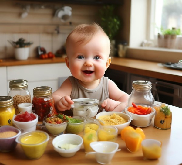 宝宝1岁时，每天需要大约2-3餐，每餐大约2-3克，涵盖蛋白质、维生素和矿物质，如铁、锌、钙、维生素D、维生素B族、膳食纤维和碳水化合物，确保营养均衡和安全。
