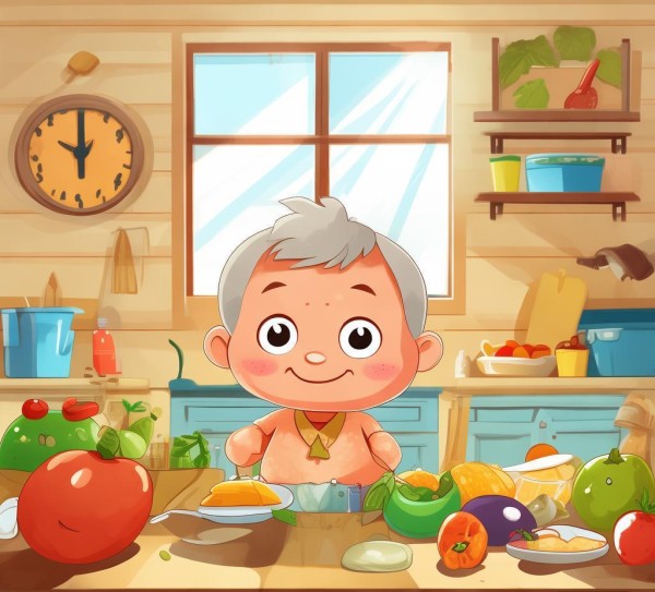 宝宝三餐中，早餐和午餐时提供谷物、牛奶、鸡蛋等富含营养的辅食，有助于宝宝快速吸收营养；晚餐则可以选择成人食物（如谷物、牛奶、豆类等），以保持宝宝的营养均衡。