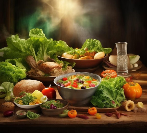 健康饮食，让每天的餐食充满幸福感，推荐营养均衡、多样化的食物选择。