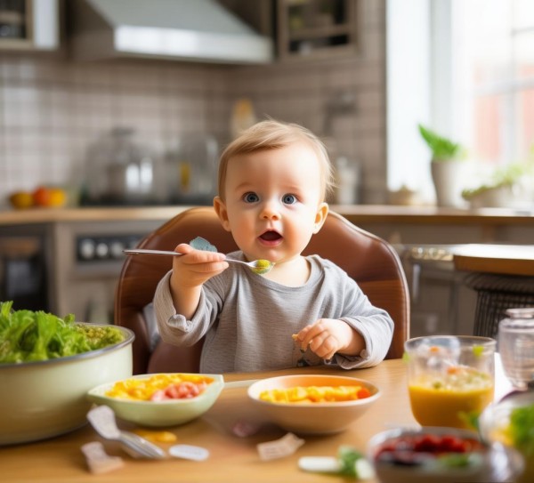 五个月宝宝辅食吃3餐，每餐控制在2-3毫升，营养均衡，帮助发育