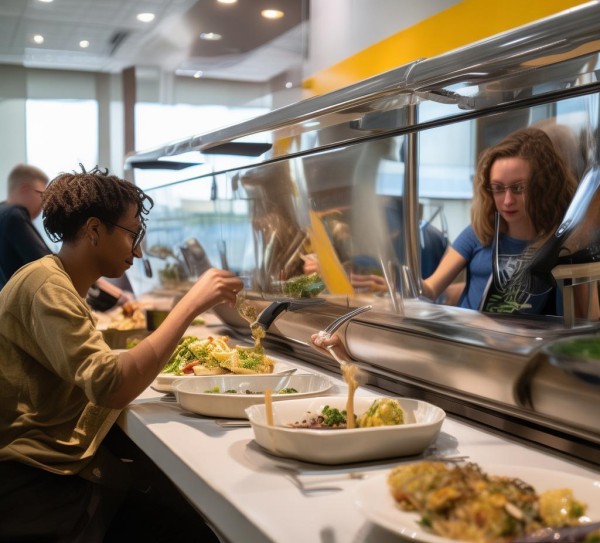 堂食餐饮团餐，高效便捷，为公共场所和特定场合提供便捷用餐解决方案