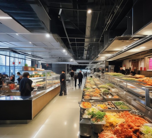 青岛北站内餐食餐饮，现代都市的美食新选择