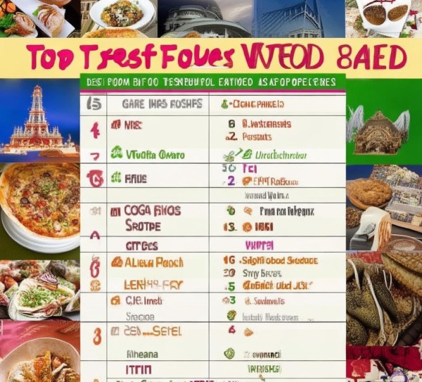 美食网站排行榜，了解全球、亚洲、欧洲、中国、各国地区美食榜单，推荐美食、排名依据、推荐因素。